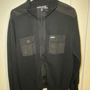 Marc Ecko Black Zip-Up Jacket